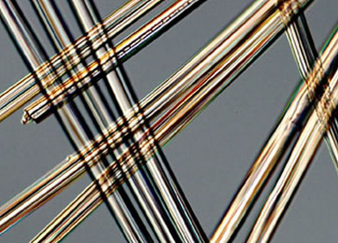 Acetate under a Microscope